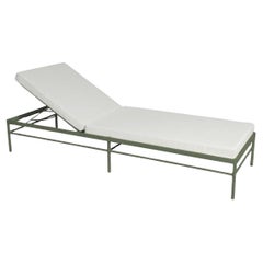 Fermob – RIVAGE Sunlounger - Cactus  - Pearl cushions