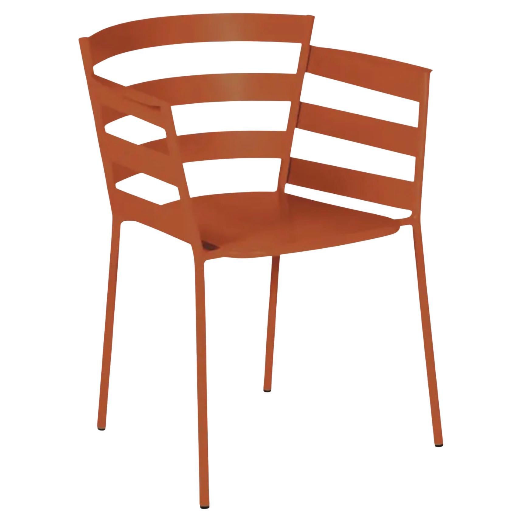 Fermob – Rythmic Armchair (Chair with arms) - Candied Orange en vente