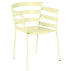 Fermob - Rythmic Armchair (Chair with arms) - Frosted Lemon