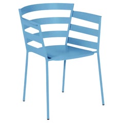 Fermob – Rythmic Armchair (Chair with arms) - Maya blue