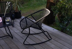 Fermob - SIXTIES Rocking Chair - Liquorice