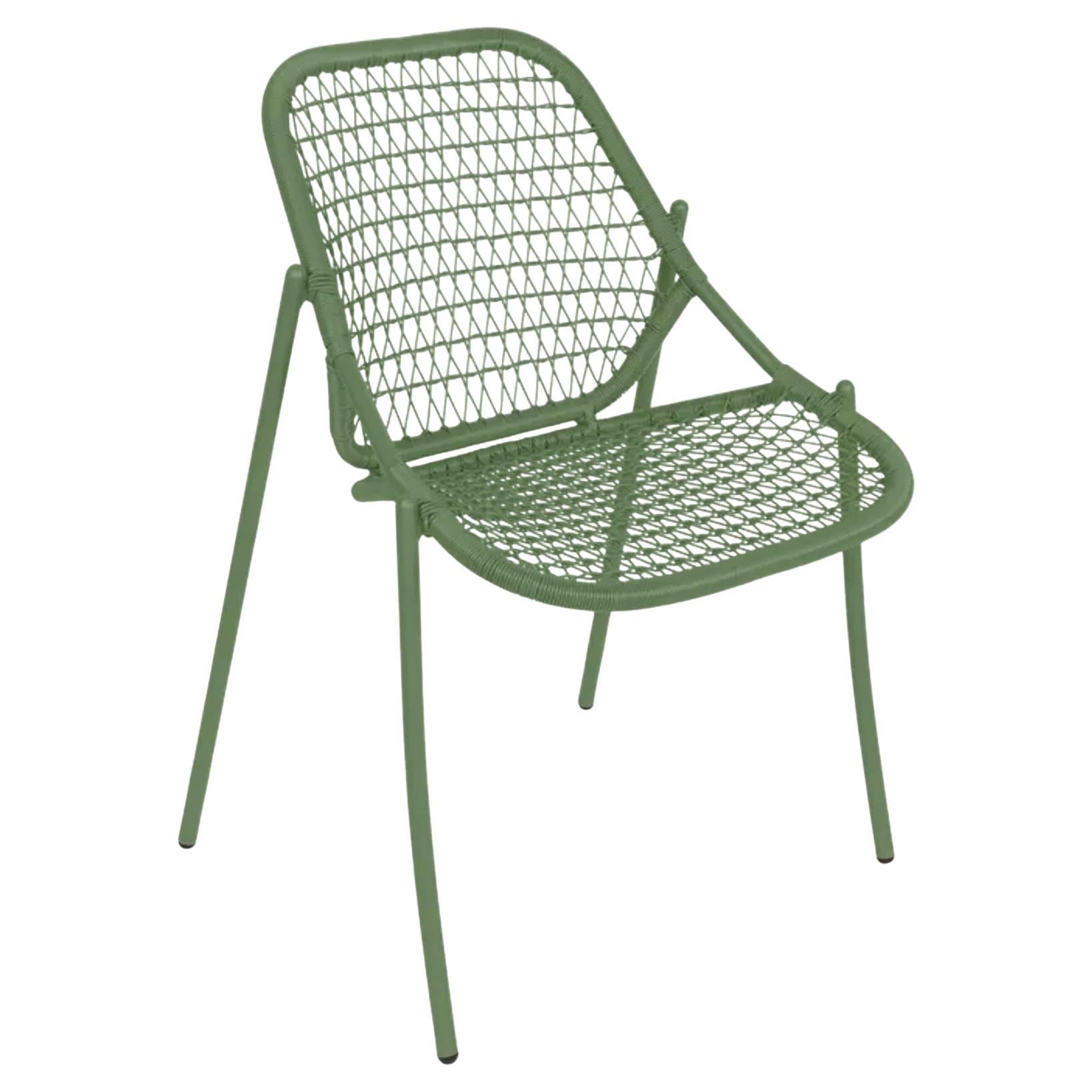 Fermob - Chaise empilable Sixties - Cactus - Lot de 2 chaises