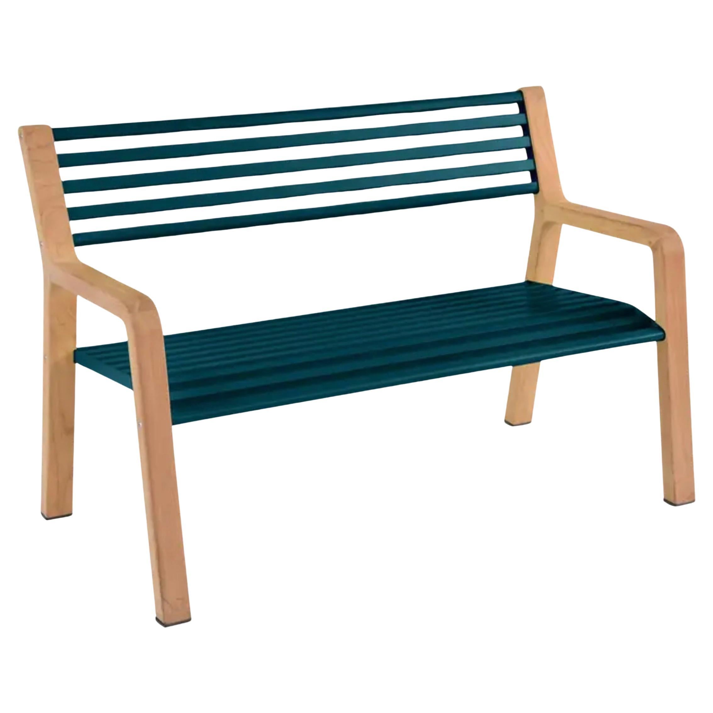 Fermob - Somerset Bench - Acapulco Blue