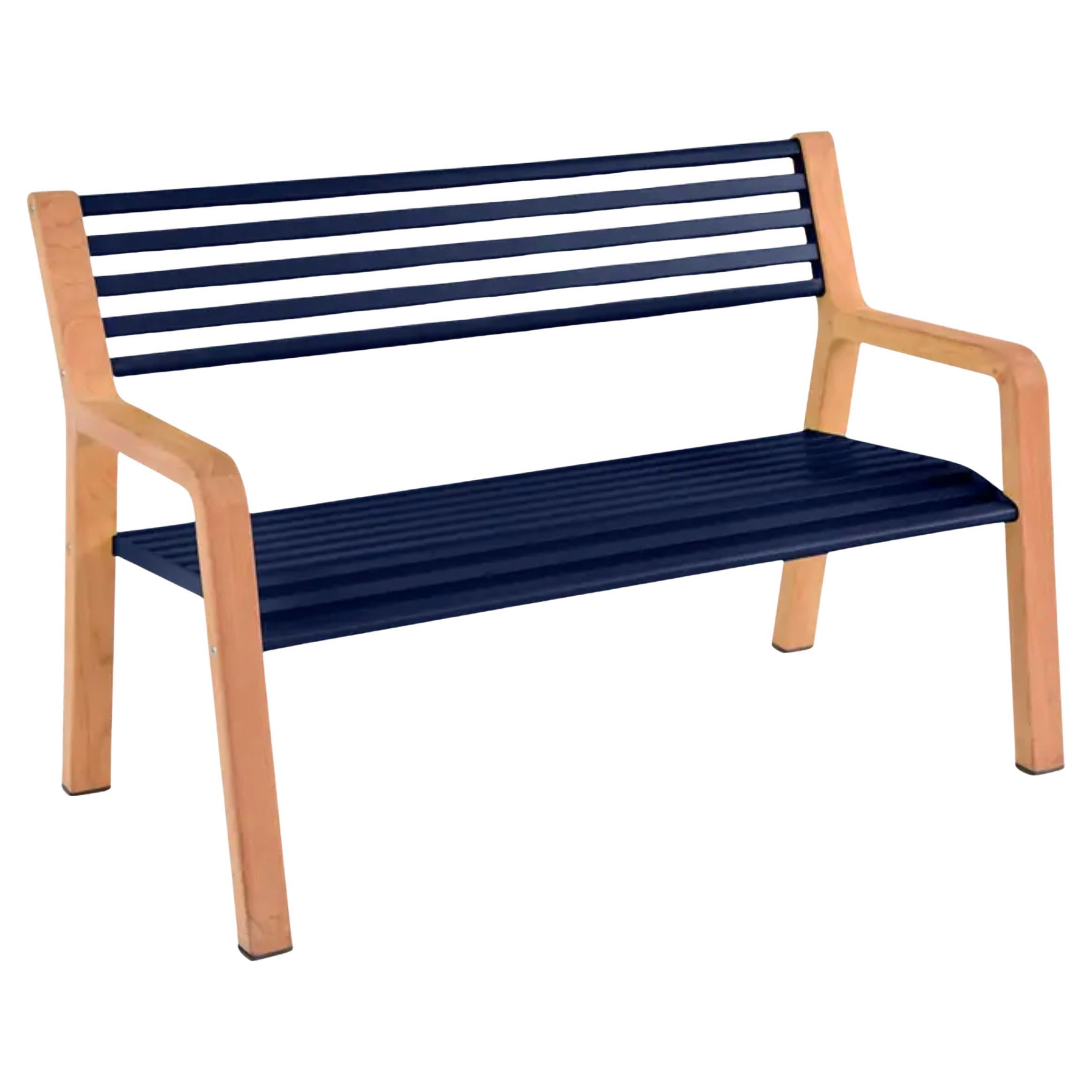Fermob – Somerset Bench - Deep blue