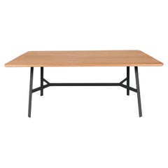 Fermob – SO’O Oak Table 180x90 cm W 70.9 × D 35.4 inch -  Anthracite