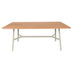 Fermob – SO’O Oak Table 180x90 cm W 70.9 × D 35.4 inch - Clay Grey
