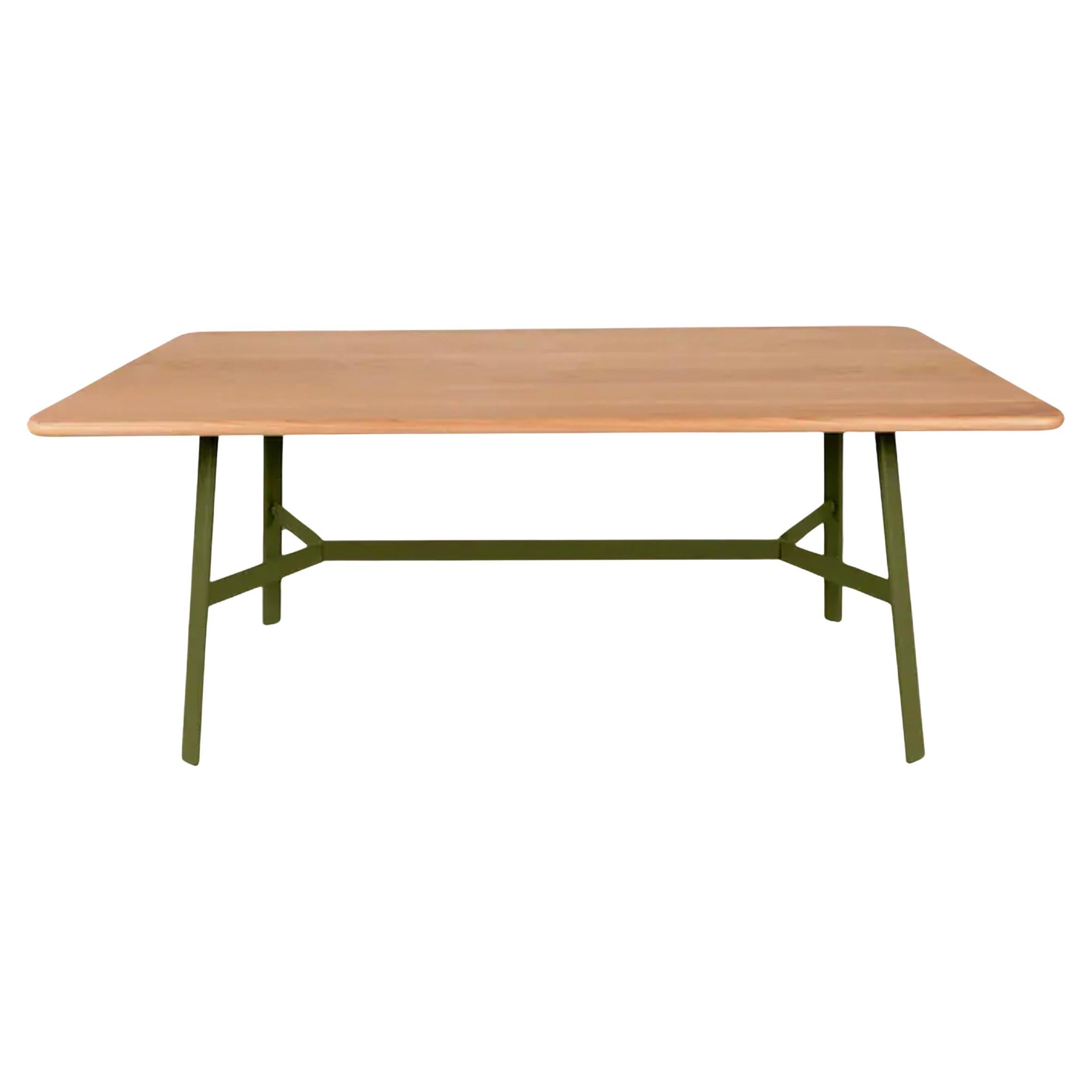 Fermob – SO’O Oak Table 180x90 cm W 70.9 × D 35.4 inch - Pesto