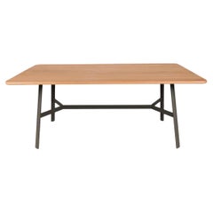 Fermob – SO’O Oak Table 180x90 cm W 70.9 × D 35.4 inch - Storm Grey