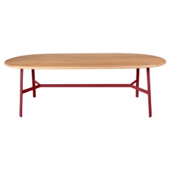 Fermob - SO
Oval Eiche Tisch 220 × 95 cm - B 86.6 × T 37.4 inch - Chili
