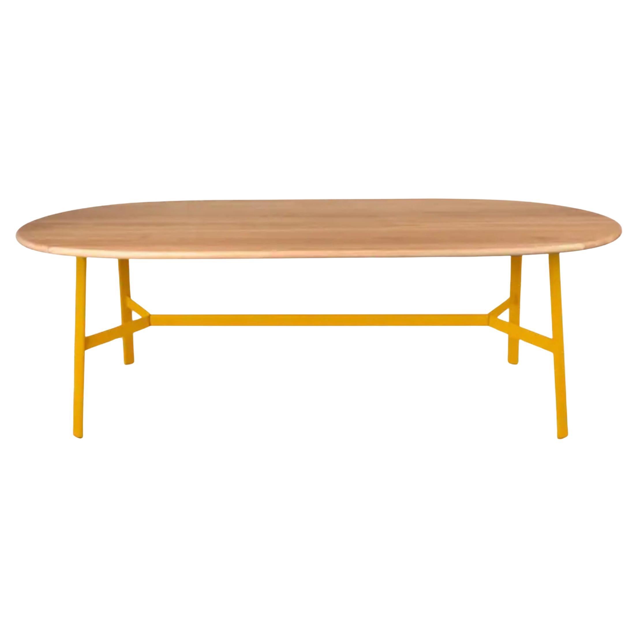 Fermob - SO
Oval Eiche Tisch 220 × 95 cm - B 86.6 × T 37.4 inch - Honig