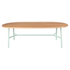 Fermob - SO
O Oval Oak Table 220 × 95 cm - W 86.6 × D 37.4 inch - Ice Mint