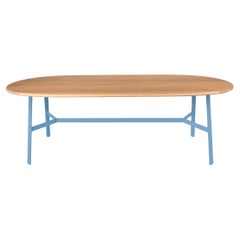 Fermob - SO
Oval Eiche Tisch 220 × 95 cm - B 86.6 × T 37.4 inch - Maya Blau