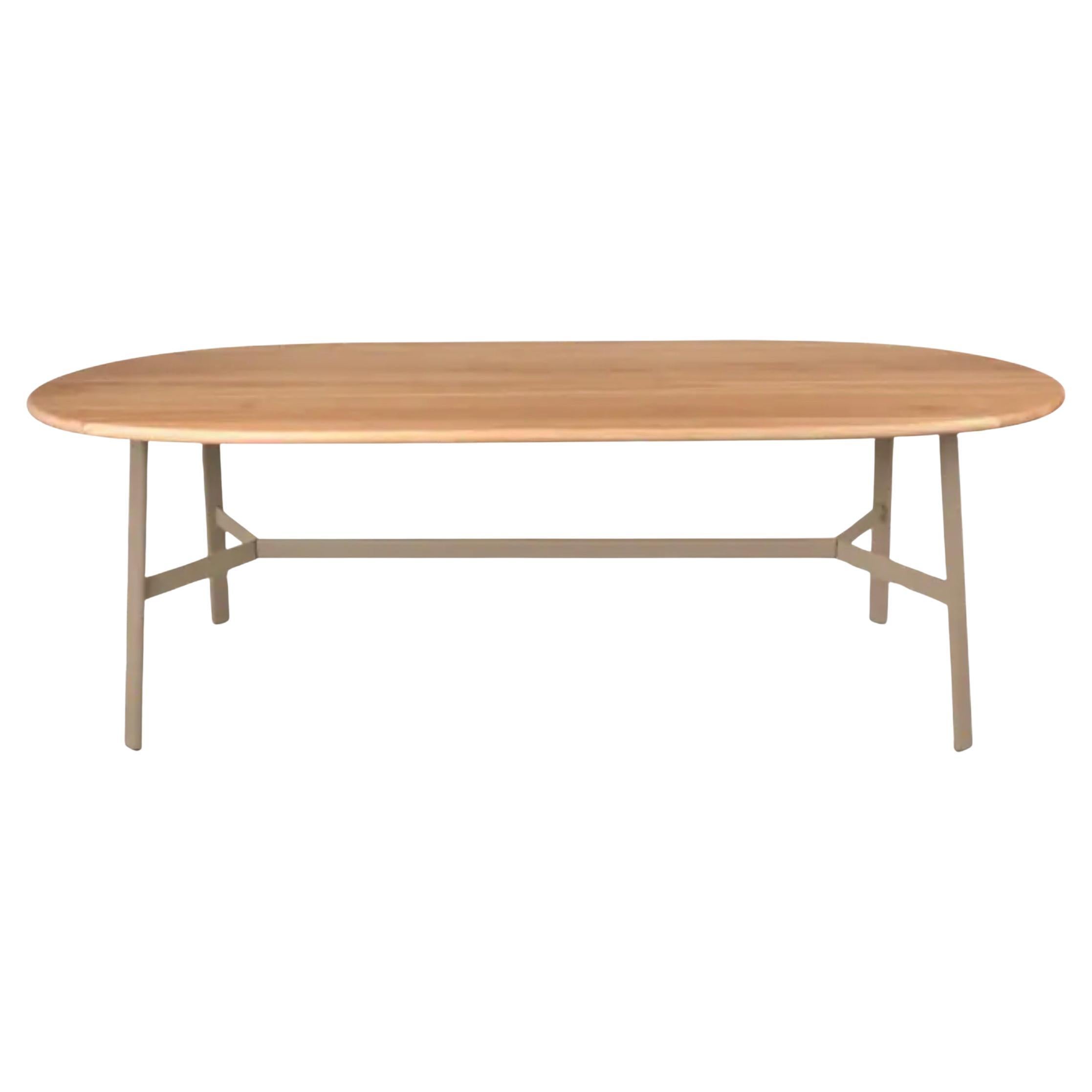 Fermob - SO
O Oval Oak Table 220 × 95 cm - W 86.6 × D 37.4 inch - Nutmeg