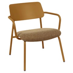 Fermob – STUDIE Fabric Lounge Armchair - Gingerbread - Sprinkled Camel