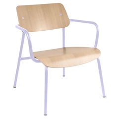 Fermob - STUDIE Eiche Lounge Sessel - Marshmallow