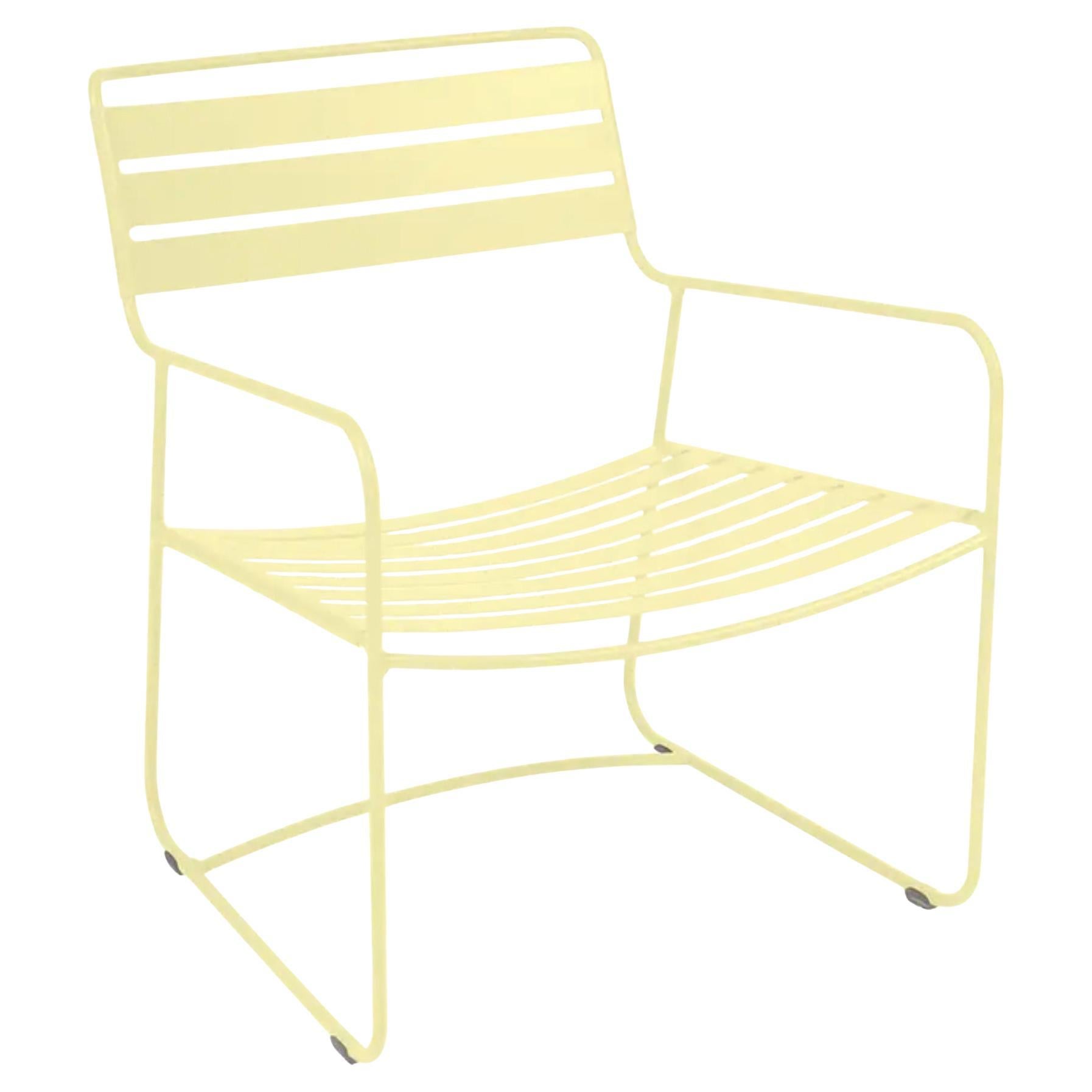 Fermob - Fauteuil bas SURPRISING - Citron givré en vente