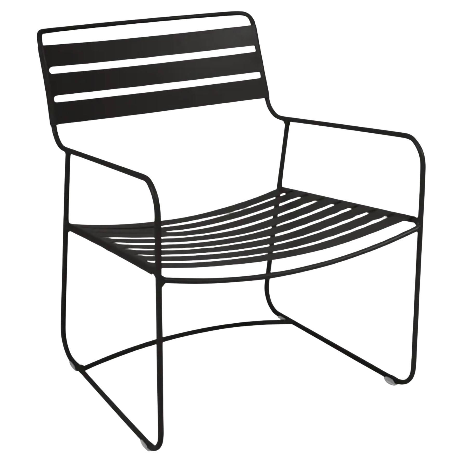 Fermob - SURPRISING Low Armchair -  Liquorice
