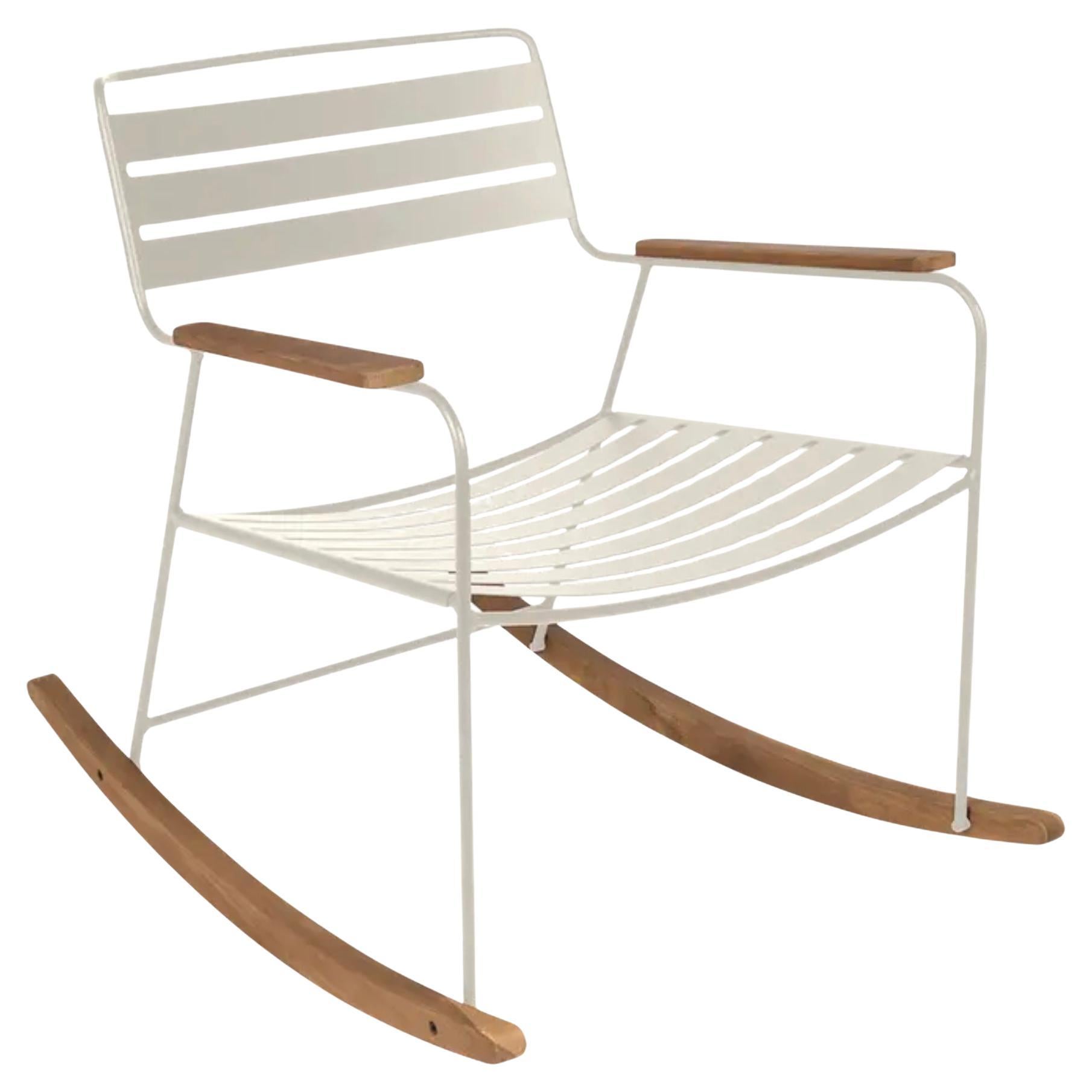 Fermob – SURPRISING Rocking Chair - Clay grey in vendita
