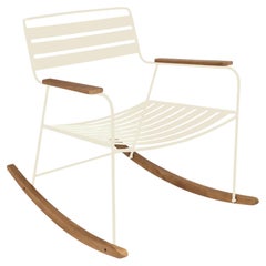 Fermob - SURPRISING Rocking Chair - Beige Milk Fermob - SURPRISING Rocking Chair - Beige Milk