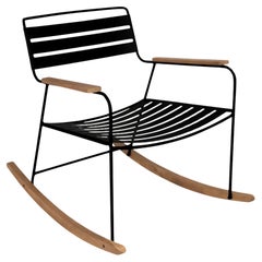 Fermob - SURPRISING Rocking Chair - Liquorice