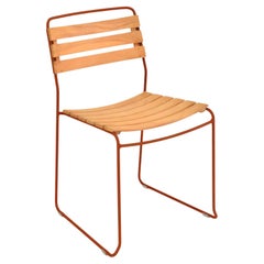 Fermob - Surprising Teak Chair - Candied Orange