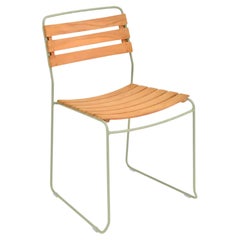 Fermob - Surprenante chaise en teck - Willow Green