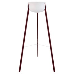 Fermob – YUNOS Solar Floor Lamp 180 cm / 70.9 in - Black Cherry