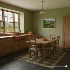 Fermoyle House, Brandon Bay, Irlanda, 1976 - Pittura ad olio di Alexander Michael