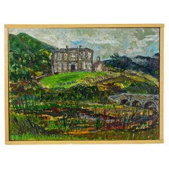 Fermoyle House, Brandon Bay, Ireland, 1976 - Alexander Michael Oil Painting