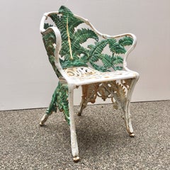 Fern & Blackberry Cast Iron Chair