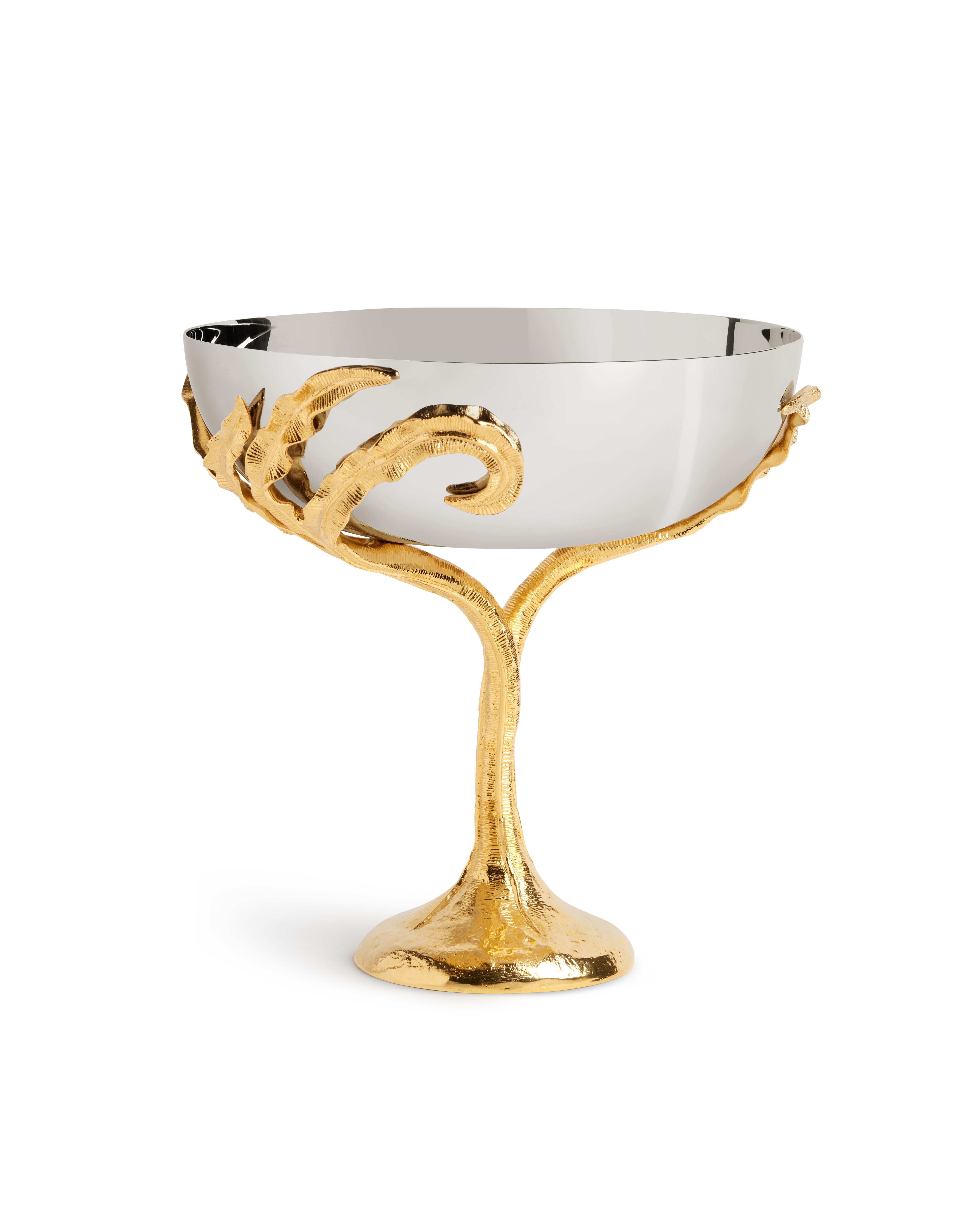 Fern Bowl on Stand In New Condition For Sale In Irving, TX