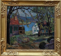 Vintage "Spring by the Delaware River"