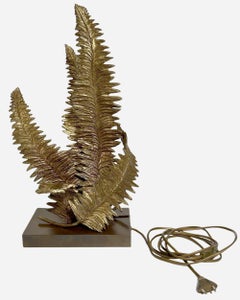"Fern" lighting sculpture by Chrystiane Charles Maison Charles France circa 1972