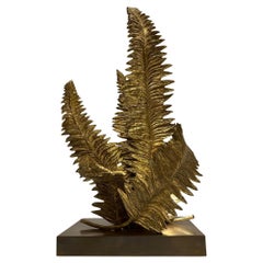 Scultura luminosa "Fern" di Chrystiane Charles Maison Charles Francia circa 1972 Scultura luminosa "Fern" di Chrystiane Charles Maison Charles Francia circa 1972