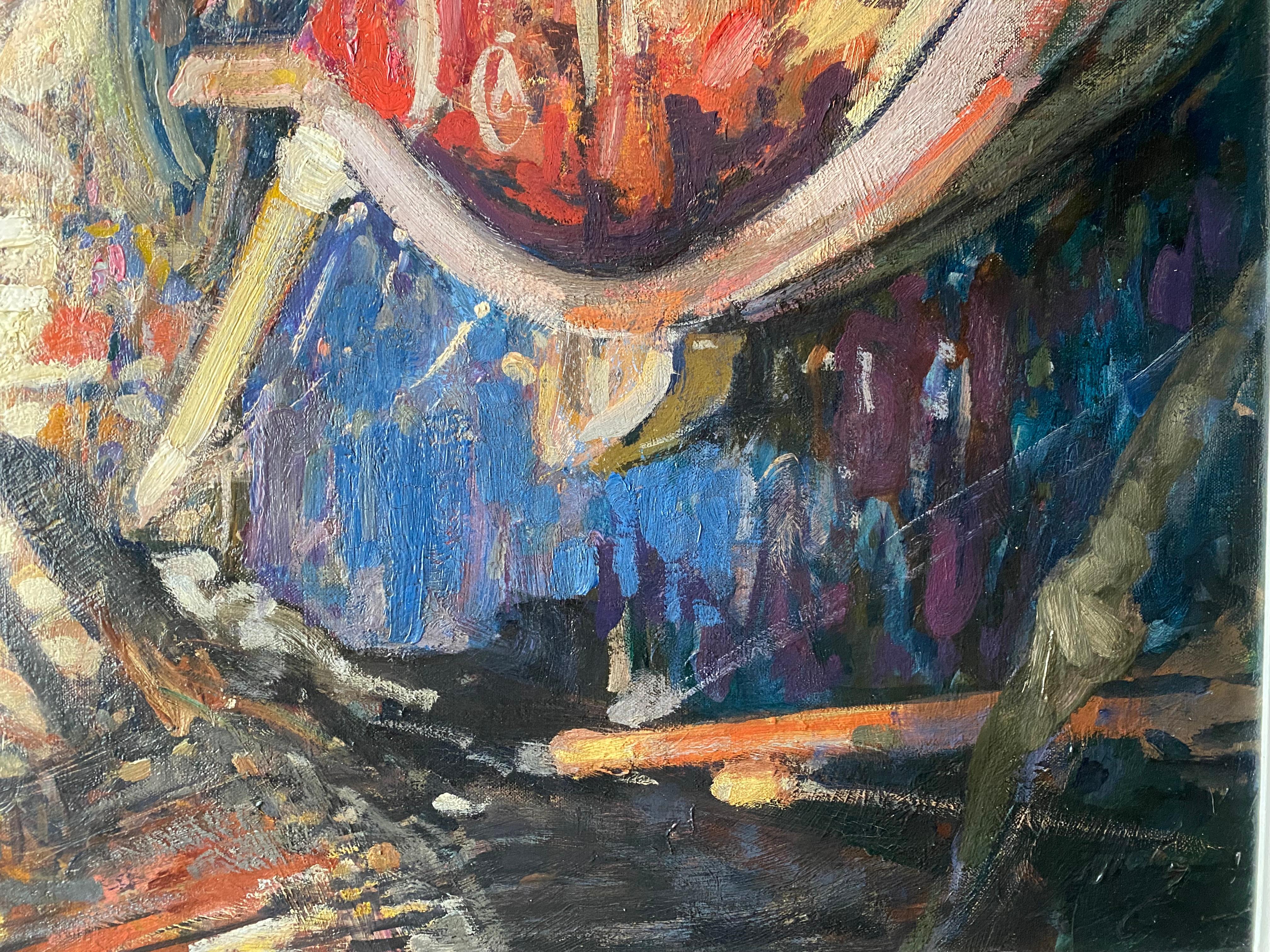 Scène portuaire - Port de Palerme' par Fernand Allard L'Olivier ( 1883 - 1933 ) en vente 2