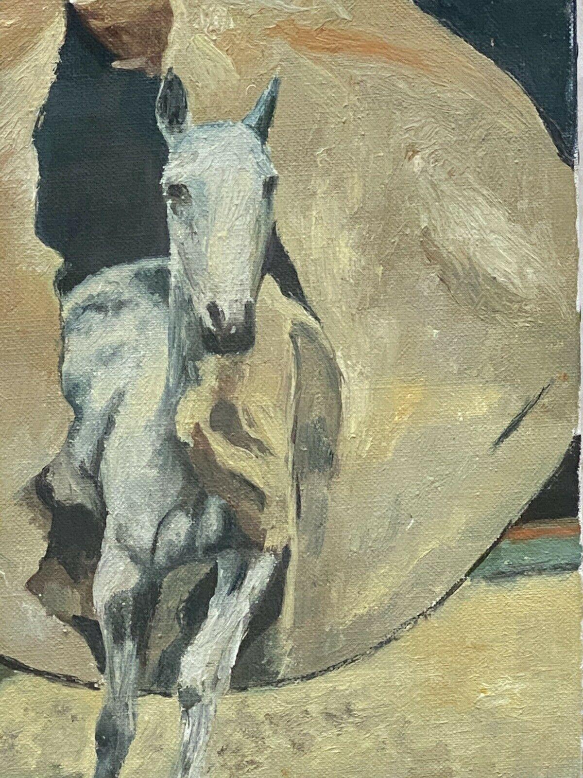 20th Century Fernand Audet French Impressionist Oil, The Circus Horse For Sale