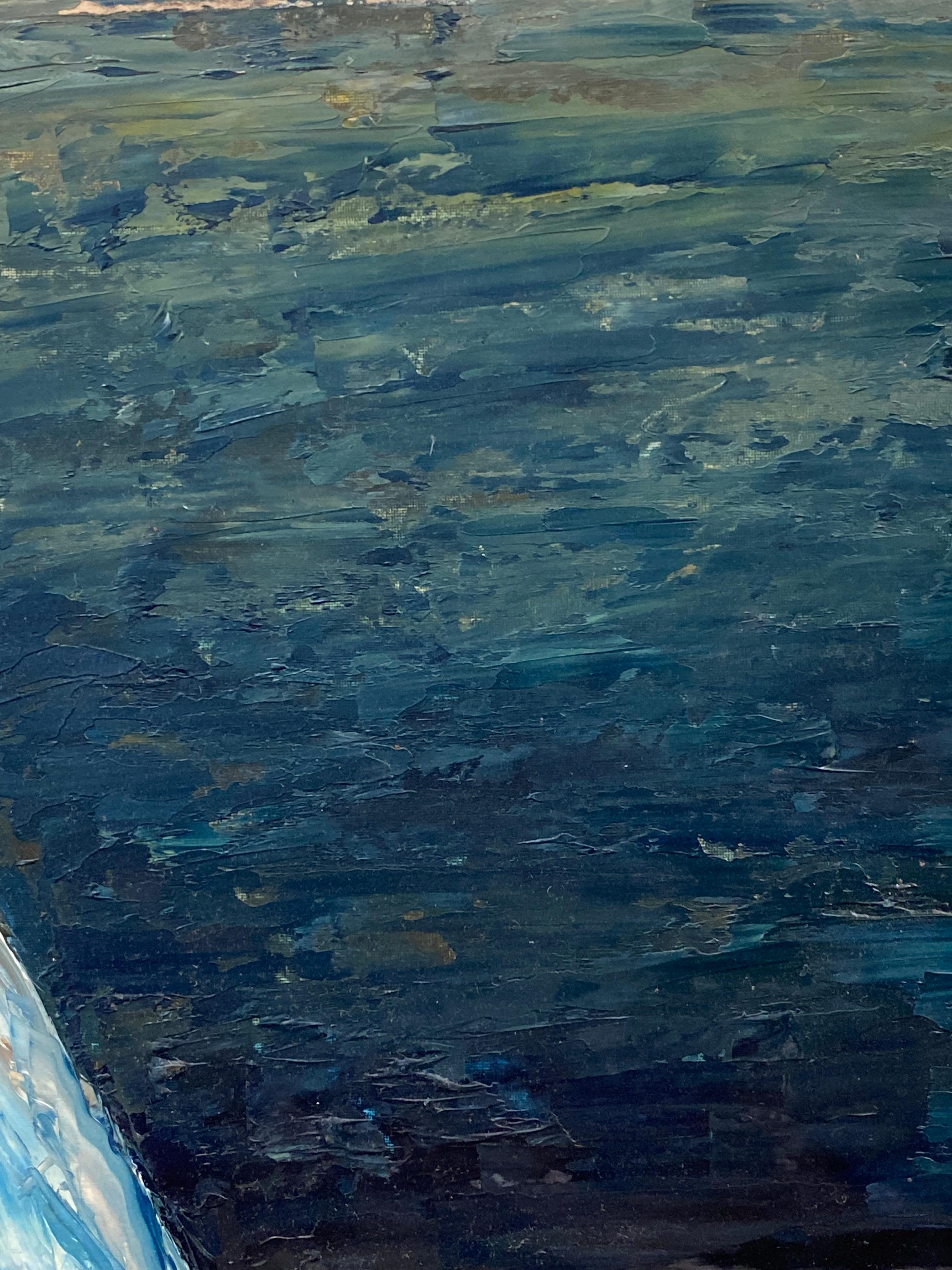 FERNAND AUDET (1923-2016) IMPRESSIONNISTE FRANÇAIS OIL  - Painting de Fernand Audet