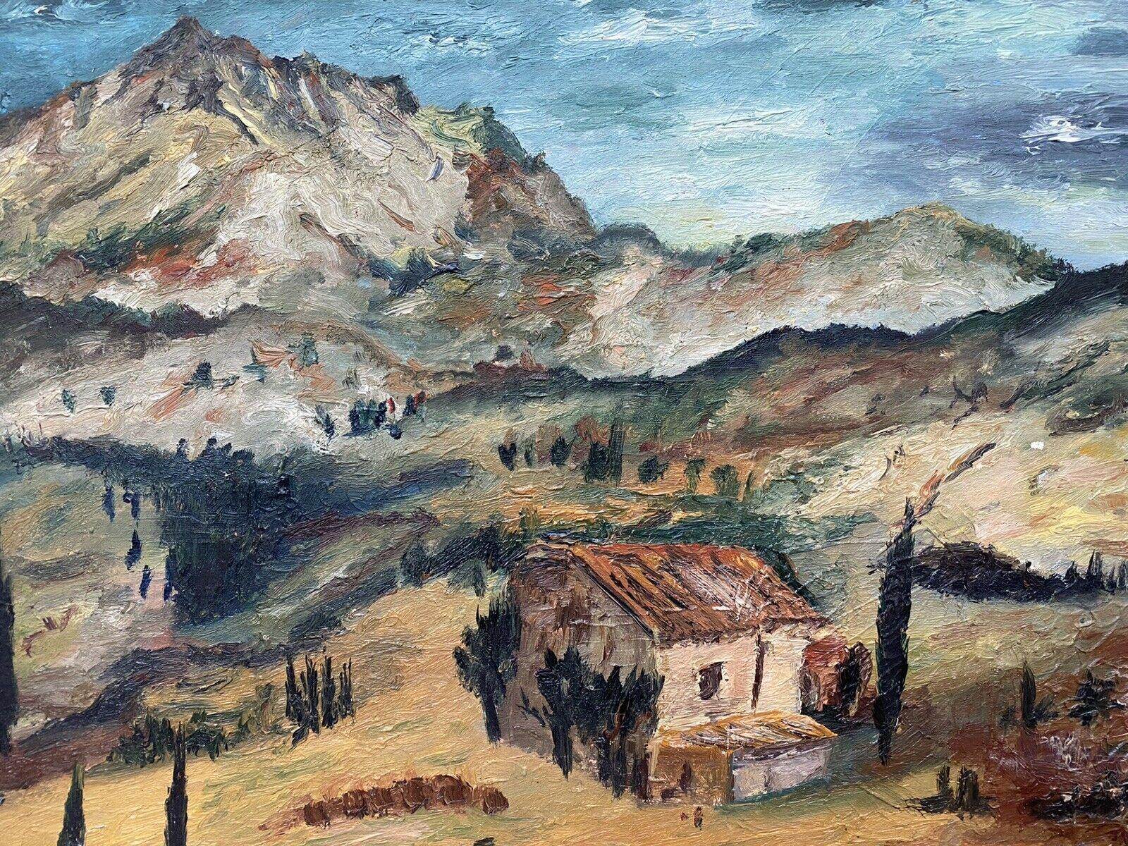 FERNAND AUDET (1923-2016) FRENCH IMPRESSIONIST OIL - MONT ST. VICTOIRE PROVENCE - Painting by Fernand Audet