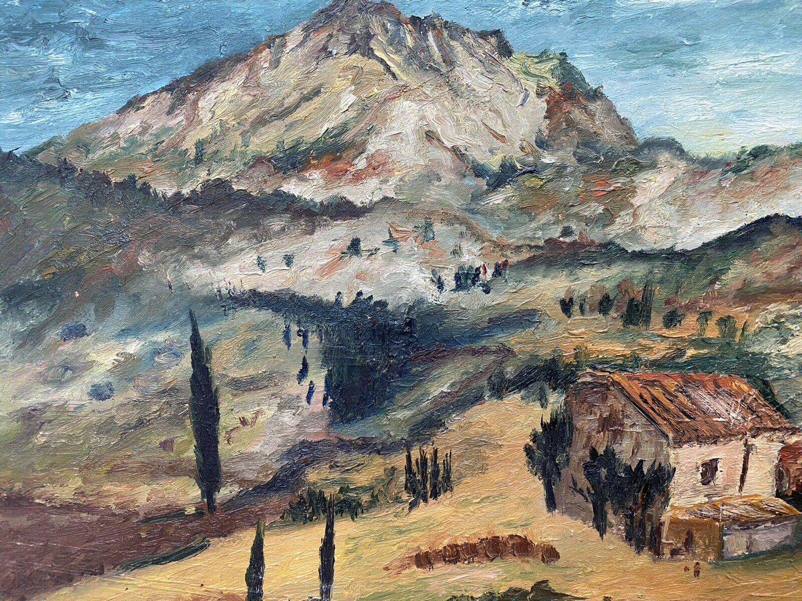 FERNAND AUDET (1923-2016) FRENCH IMPRESSIONIST OIL - MONT ST. VICTOIRE PROVENCE - Post-Impressionist Painting by Fernand Audet