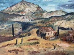 FERNAND AUDET (1923-2016) FRENCH IMPRESSIONIST OIL - MONT ST. VICTOIRE PROVENCE