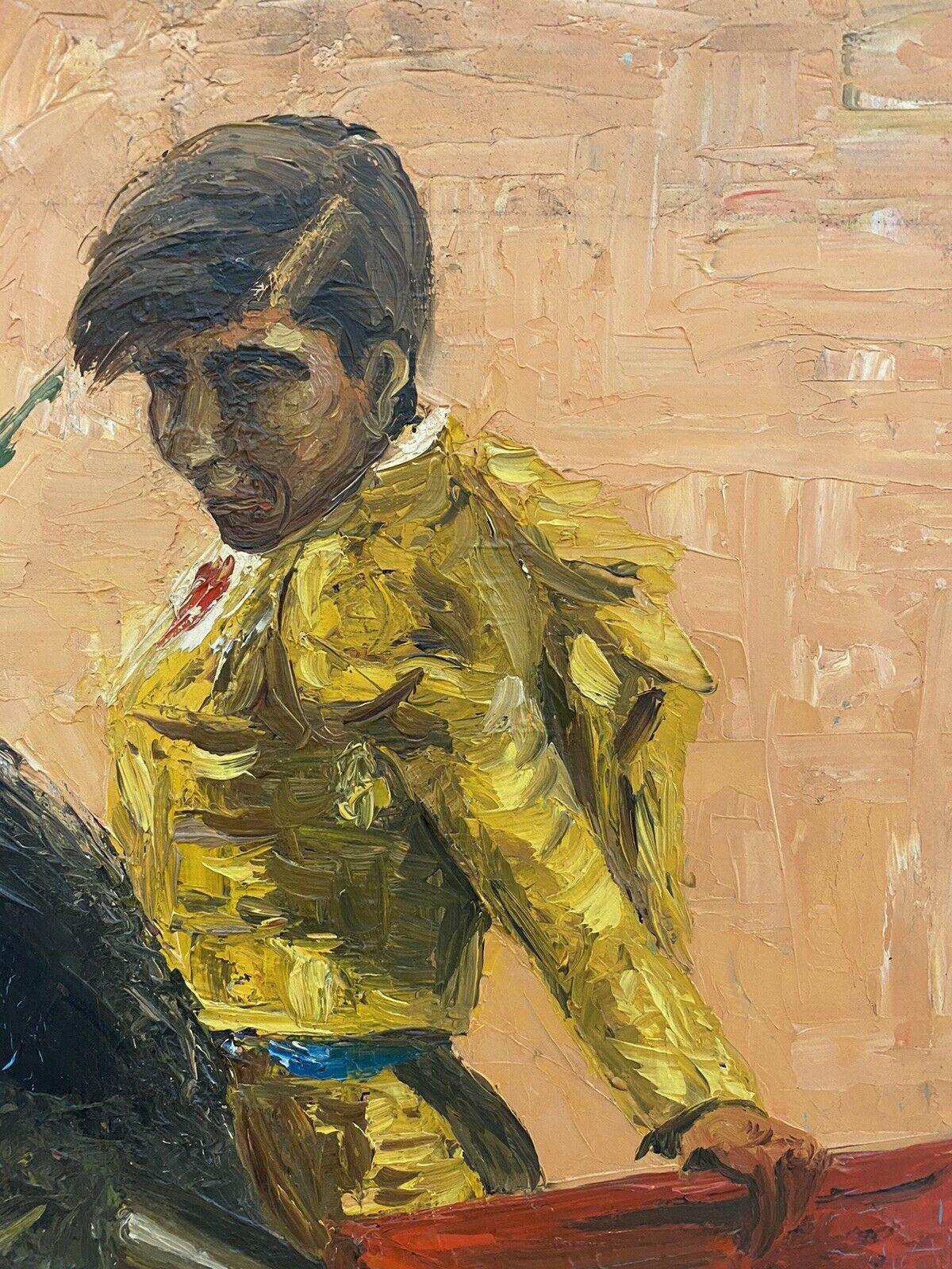 FERNAND AUDET (1923-2016) OLIO IMPRESSIONISTA FRANCESE - IL MATADOR E LA CORRIDA in vendita 1