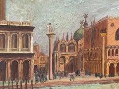 FERNAND AUDET (1923-2016) IMPRESSIONNISTE FRANÇAIS OIL - VENICE GRAND CANAL