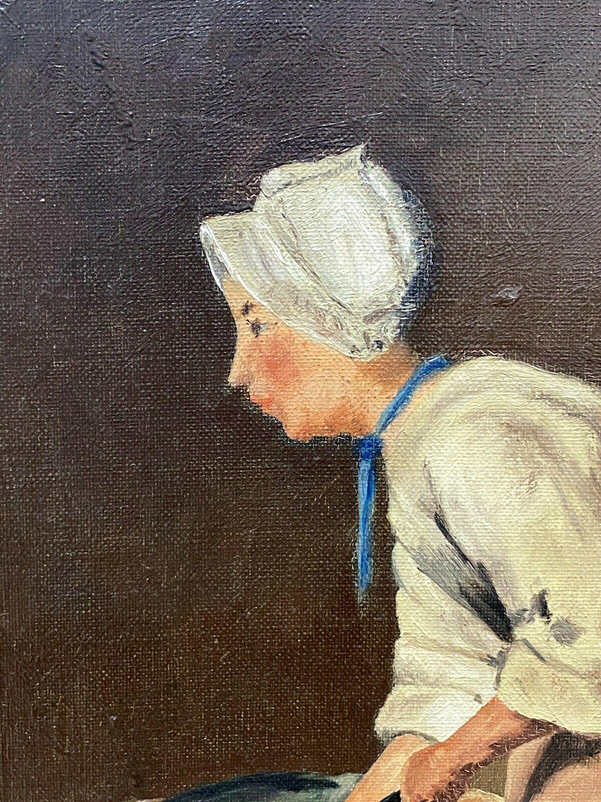 The Kitchen Maid
by Fernand Audet (French, Tarascon 1923- Mulhouse 2016)
signed
oil painting on canvas, unframed

painting: 18 x 15 inches

A fine 