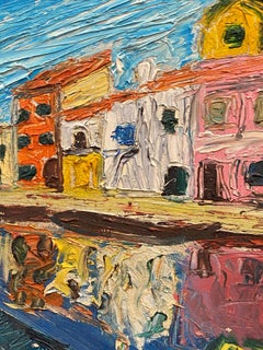 FERNAND AUDET (1923-2016) OIL POST-IMPRESSIONniste FRANÇAIS - Côte d'Azur