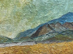 FERNAND AUDET (1923-2016) FRENCH POST IMPRESSIONIST OIL - PROVENCE CORNFIELDS