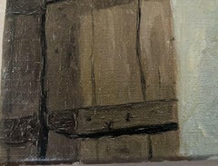 FERNAND AUDET (1923-2016) SIGNED FRENCH POST-IMPRESSIONIST OIL - FARM BARN