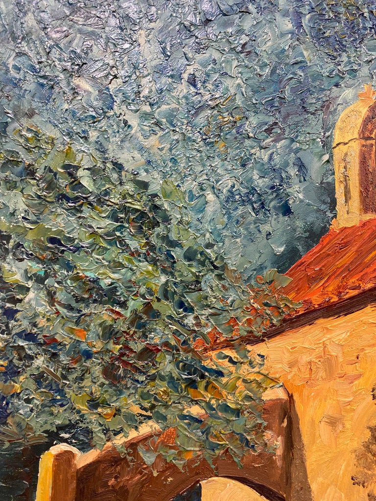 Fernand Audet VINTAGE FRENCH POST IMPRESSIONIST OIL PAINTING