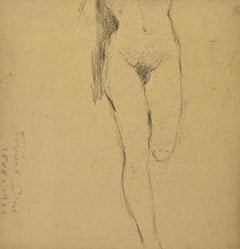 The Carriage and  Horse - Drawing by Fernand Bivel - Early 20th century