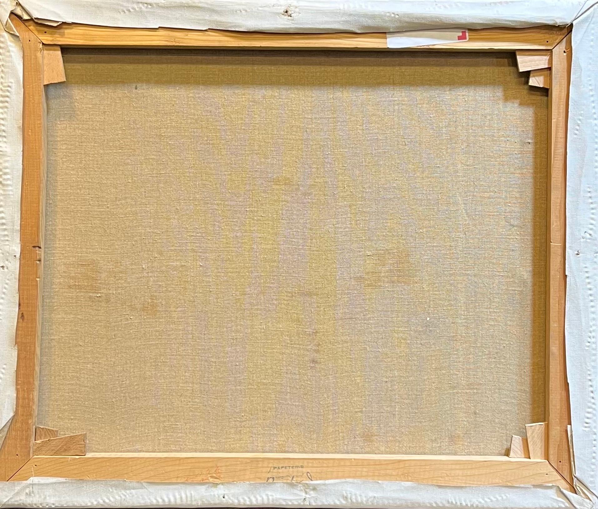 Frutero de Fernand Blondin - Óleo sobre lienzo - 55x46 cm en venta 8