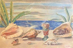 Conchas de Cobo de Fernand Blondin - Óleo sobre lienzo - 54x81 cm
